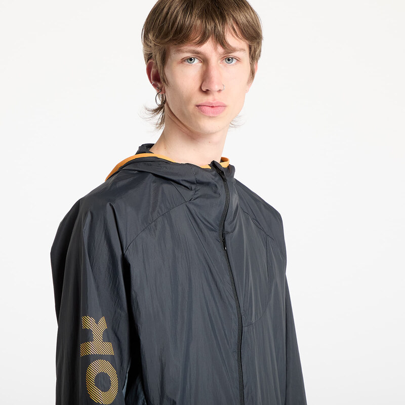 Μπουφάν Reebok Wind Run Jacket Washed Black/ Grey 3 M