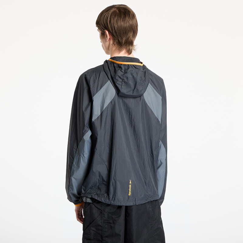 Μπουφάν Reebok Wind Run Jacket Washed Black/ Grey 3 M