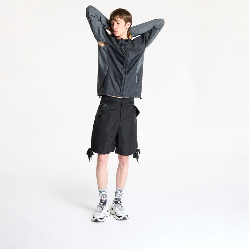 Μπουφάν Reebok Wind Run Jacket Washed Black/ Grey 3 M