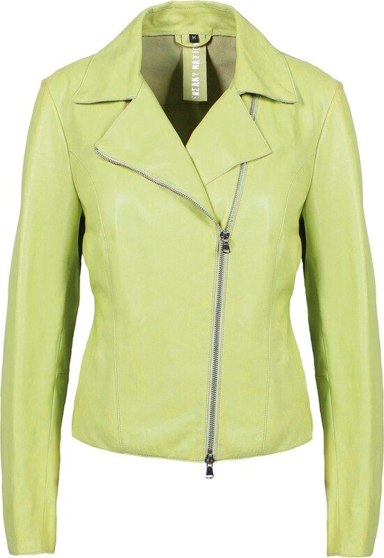 FREAKY NATION Φθινοπωρινό και ανοιξιάτικο μπουφάν 'Summer Breeze' πράσινο / ασημί