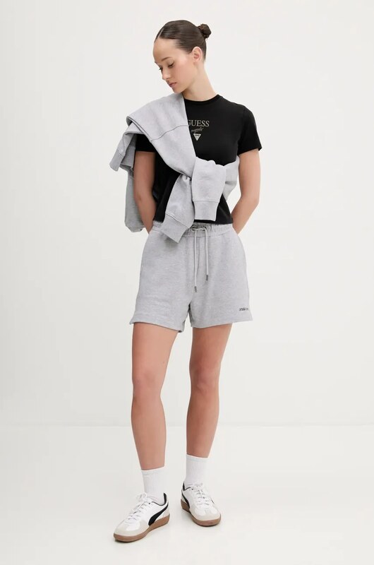 Βαμβακερή μπλούζα Guess Jeans