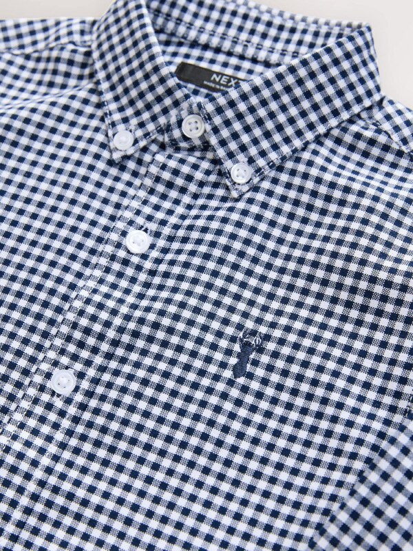 Next Πουκάμισο ναυτικό μπλε / λευκό