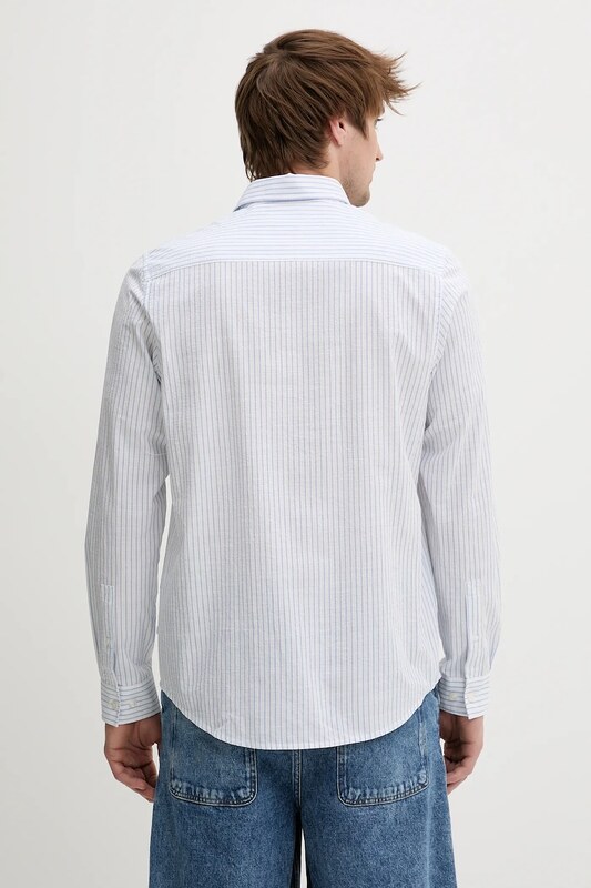 Βαμβακερό πουκάμισο Samsoe Samsoe SARYAN