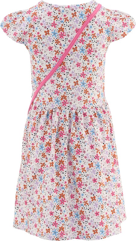 happy girls Φόρεμα γαλάζιο / καφέ / πασχαλιά / ροζ παστέλ