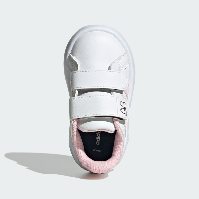 ADIDAS SPORTSWEAR Αθλητικό παπούτσι 'GRAND COURT MINNIE CF I' σαμπάνια / ρόδινο / λευκό