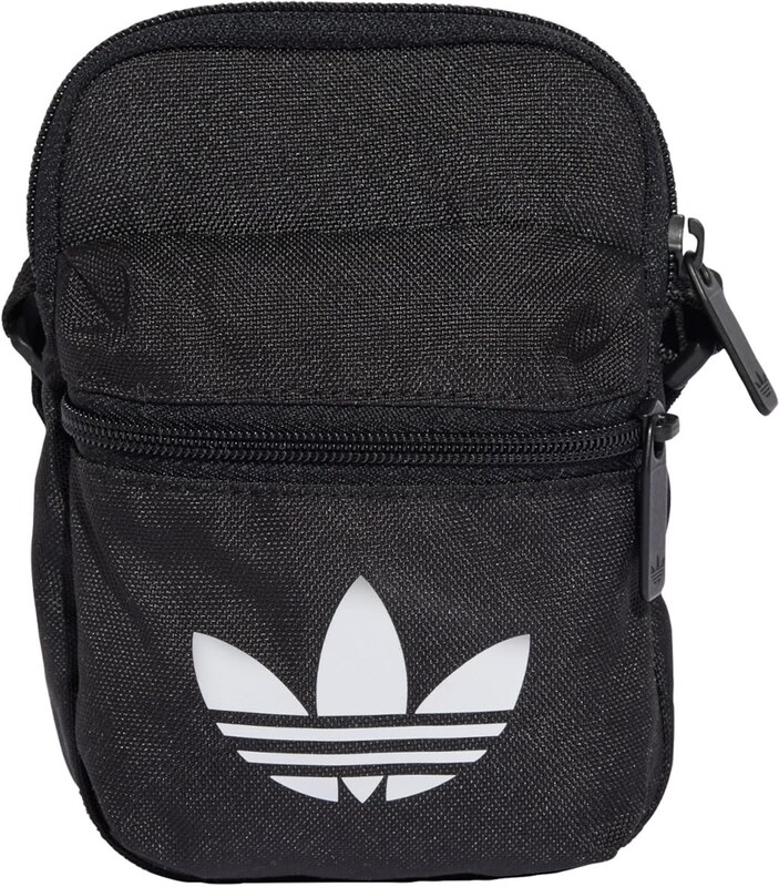 ADIDAS ORIGINALS Τσάντα ώμου 'Adicolor Classic Festival' μαύρο / λευκό