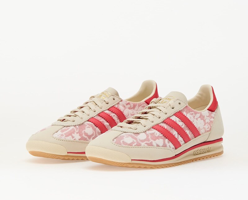 adidas Originals adidas SL 72 OG X Liberty London Ftwr White/ Semi Green Spark/ Gum 3