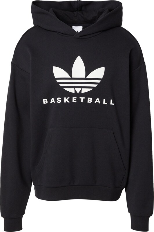 ADIDAS ORIGINALS Μπλούζα φούτερ 'OG FOUN.' μαύρο / λευκό