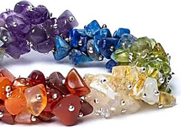 Γυναικείο Βραχιόλι Mani - chakra chips elastic