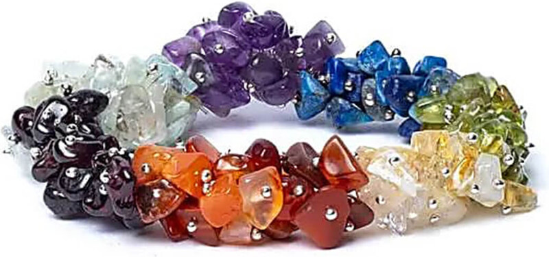 Γυναικείο Βραχιόλι Mani - chakra chips elastic