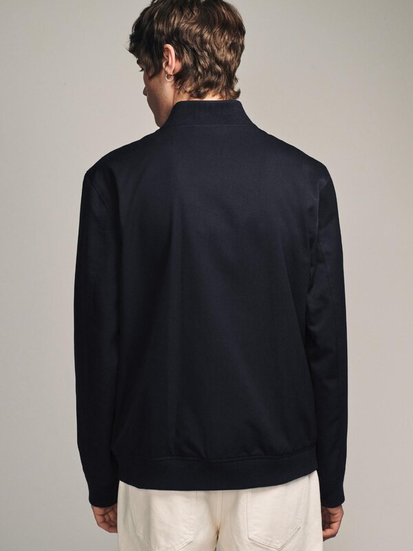 Next Φθινοπωρινό και ανοιξιάτικο μπουφάν μπλε μαρέν