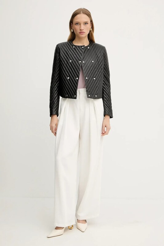 Δερμάτινο μπουφάν BOSS Bashinah