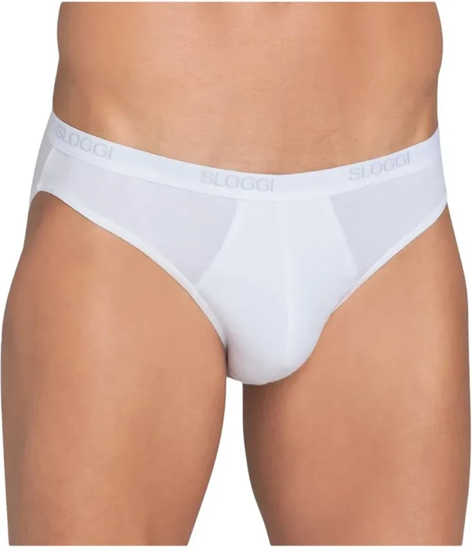 Sloggi Ανδρικό Εσώρουχο Basic Mini, Χρώμα: Λευκό