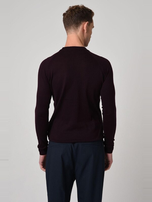 Antioch Πουλόβερ κόκκινο κρασί