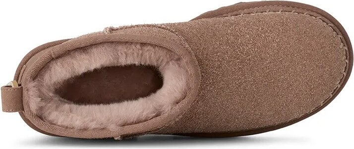 Μπότες χιονιού σουέτ UGG Classic Ultra Mini Biarritz