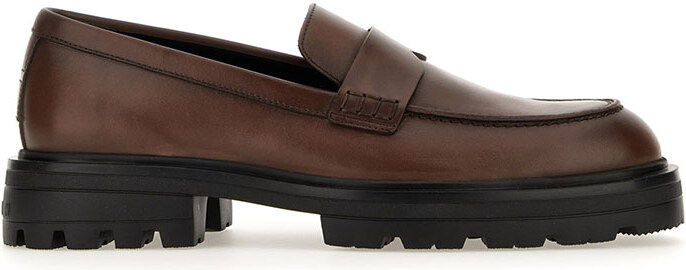 Ανδρικά Μοκασίνια Hogan H673 HXM6730FM90QTUS013 Brown