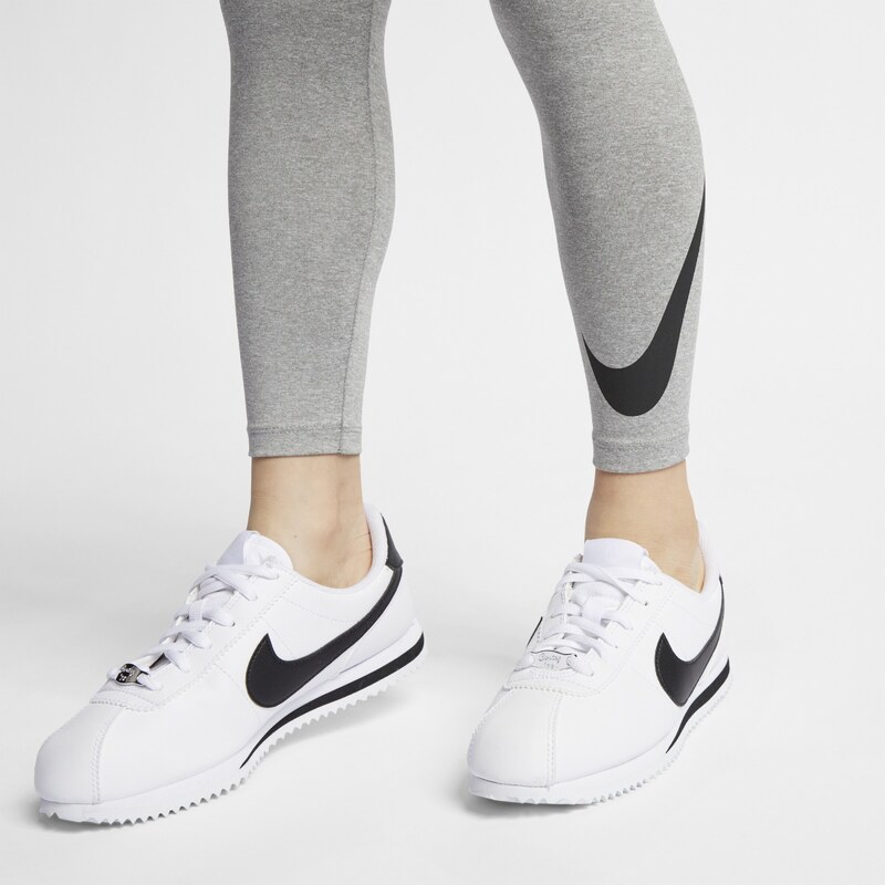 Nike Sportswear Παντελόνι φόρμας γκρι / μαύρο
