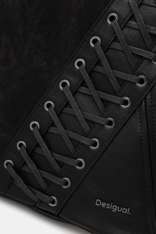 Σακίδιο πλάτης Desigual BLACK PATCH TANGO P