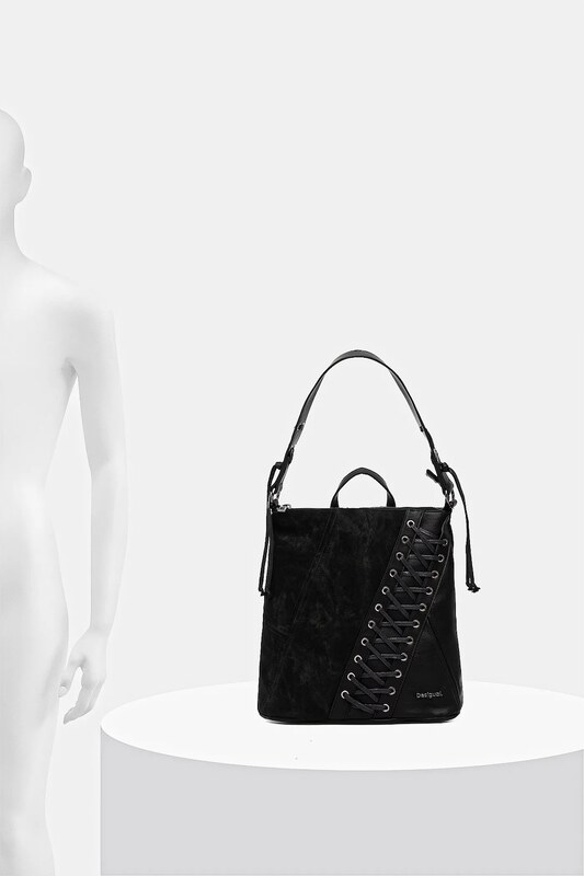 Σακίδιο πλάτης Desigual BLACK PATCH TANGO P
