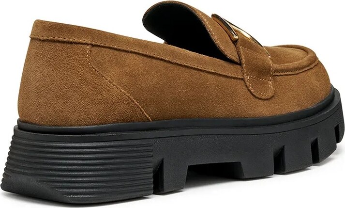 Δερμάτινα μοκασίνια Geox D VILDE