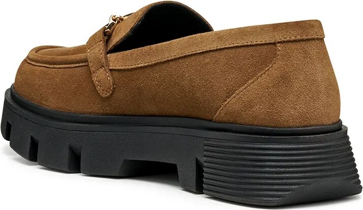 Δερμάτινα μοκασίνια Geox D VILDE