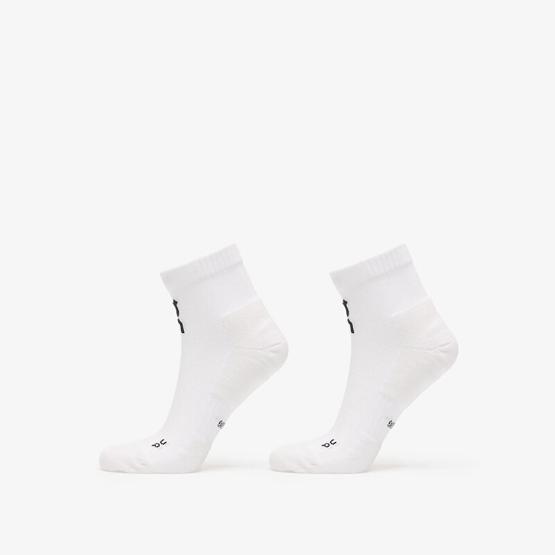 Κάλτσες On Core Run Sock Mid 2-Pack White S