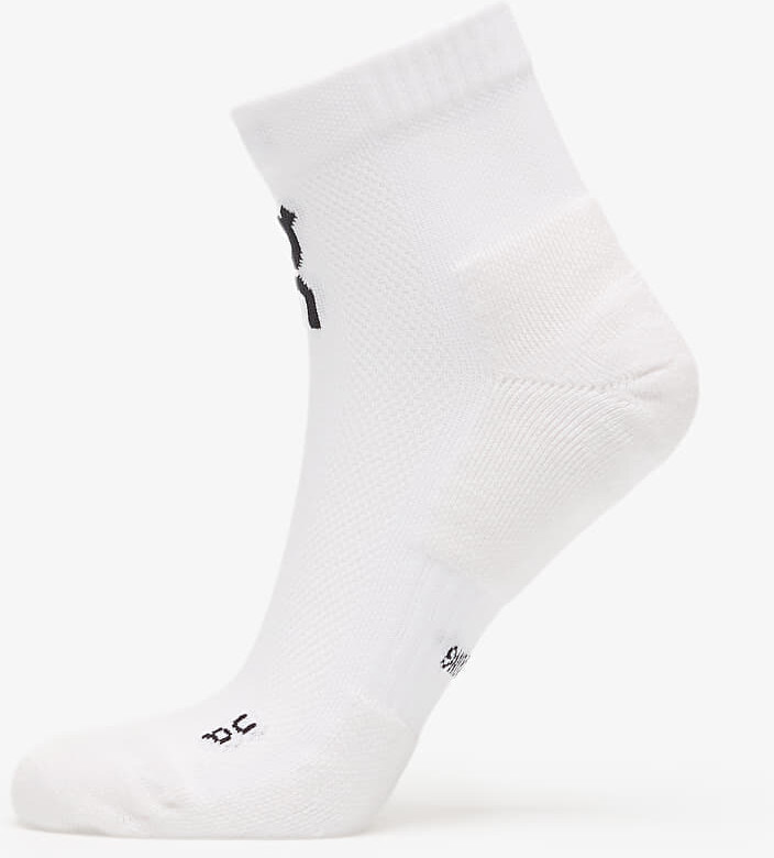 Κάλτσες On Core Run Sock Mid 2-Pack White S