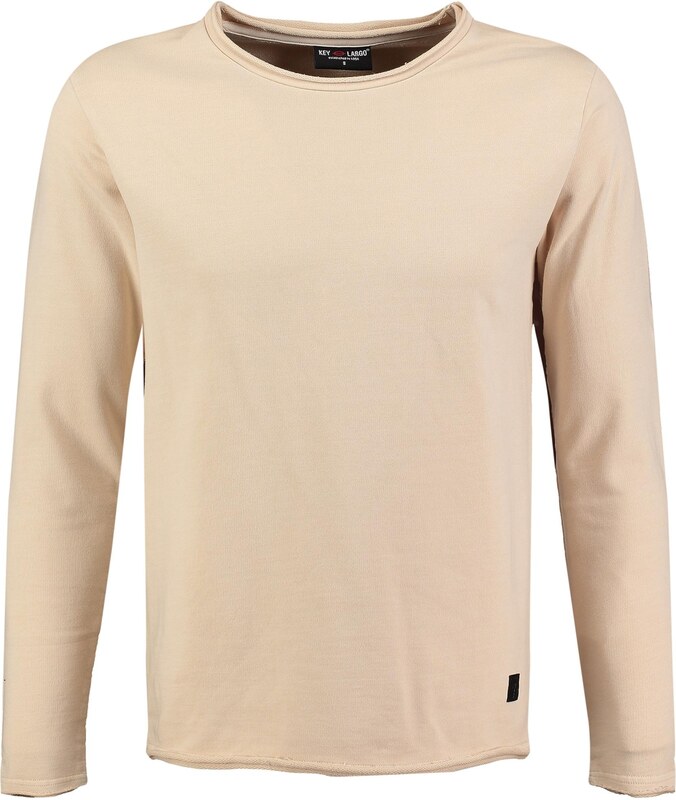 Key Largo Μπλούζα φούτερ 'KLLevel' μπεζ