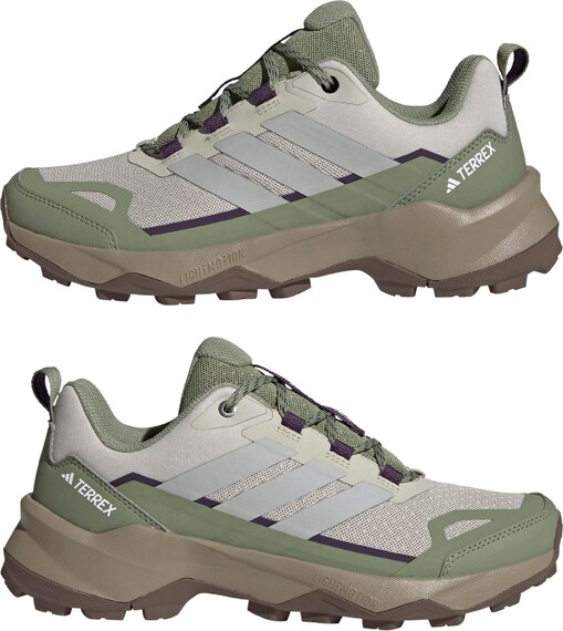 ADIDAS TERREX Χαμηλό παπούτσι 'SKYCHASER AX5' γκριζομπέζ / χακί / μαύρο / λευκό