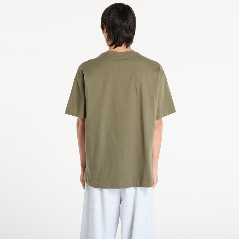 adidas Performance T-shirt adidas Basketball T-Shirt UNISEX Olive Strata S