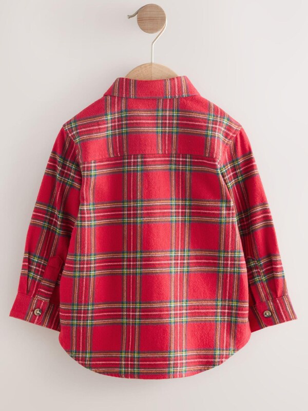 Next Πουκάμισο 'Weihnachten' μπλε / κίτρινο / κόκκινο / λευκό