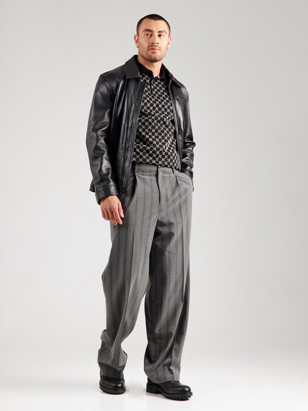 JOOP! Μπλουζάκι 'Pancrazio' μαύρο / offwhite