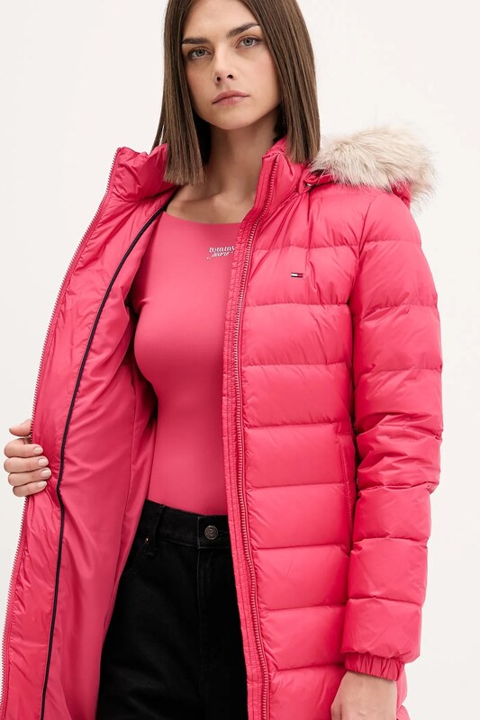 Μπουφάν με επένδυση από πούπουλα Tommy Jeans