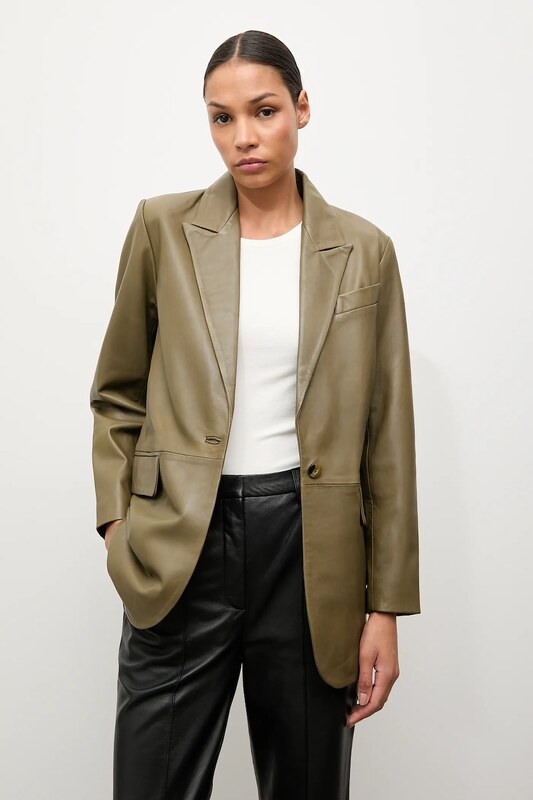 Δερμάτινο σακάκι Answear.LAB AROA