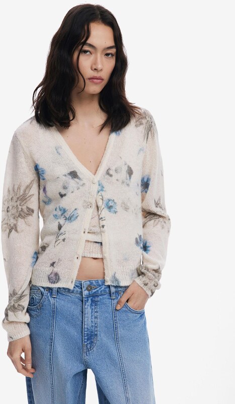 Desigual Πουλόβερ λευκό