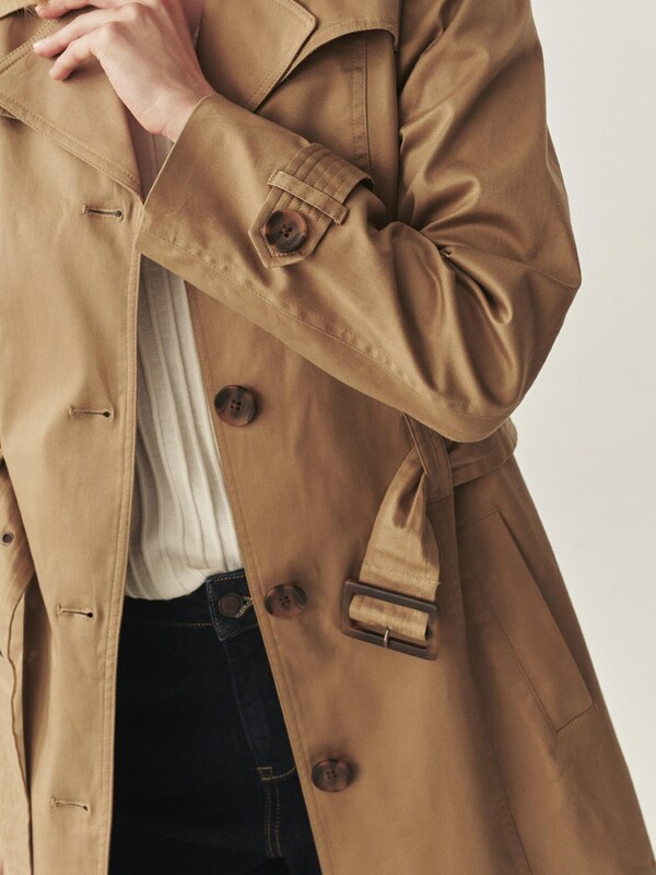 TATUUM Ανοιξιάτικο και φθινοπωρινό παλτό 'RIVA' μπεζ