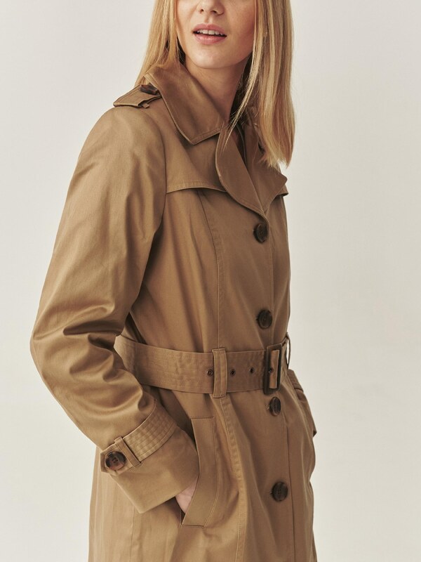 TATUUM Ανοιξιάτικο και φθινοπωρινό παλτό 'RIVA' μπεζ