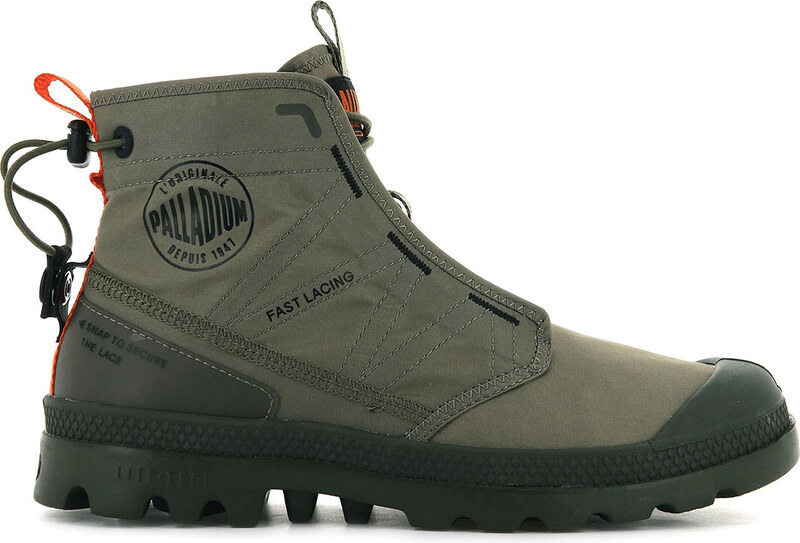 Palladium Pampa Travel Lite Dusky Green - Οι άνδρες - Παπούτσια Palladium - Πράσινος - 77039-308-M - Μέγεθος: 37