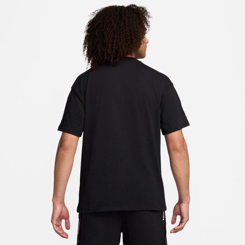 Nike Max90 Basketball Tee Black - Οι άνδρες - Κοντομάνικο μπλουζάκι Nike - Μαύρος - FV8394-010 - Μέγεθος: S