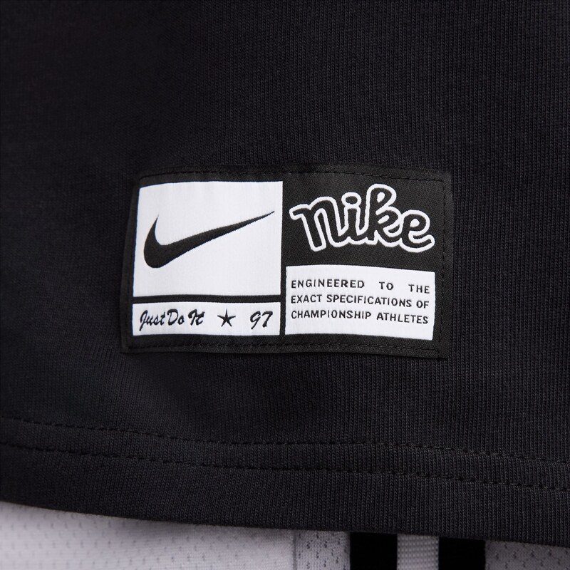 Nike Max90 Basketball Tee Black - Οι άνδρες - Κοντομάνικο μπλουζάκι Nike - Μαύρος - FV8394-010 - Μέγεθος: S