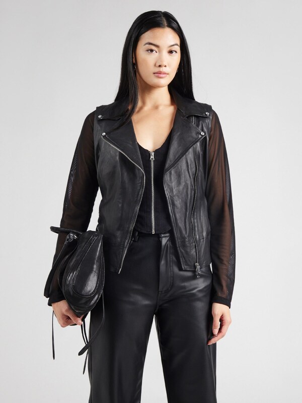 FREAKY NATION Φθινοπωρινό και ανοιξιάτικο μπουφάν 'Party Love' μαύρο