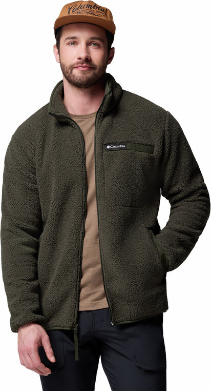 Columbia Ανδρική Ζακέτα Rugged Ridge Full Zip Sherpa Fleece Jacket 2135481-366 Πράσινο