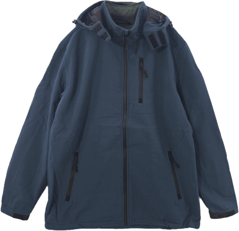 ustyle Ανδρικό μπουφάν με fleece Μπλε US-3653