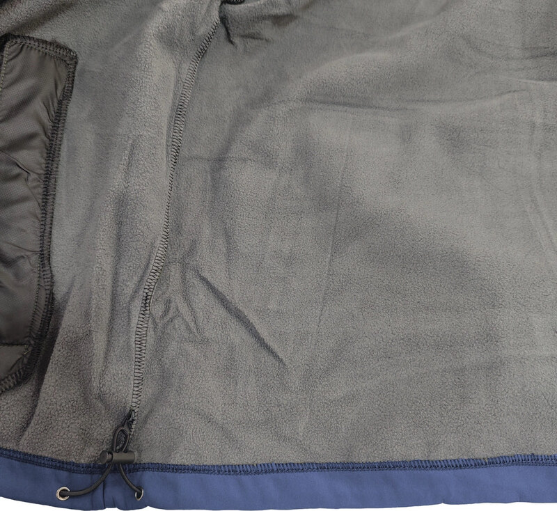 ustyle Ανδρικό μπουφάν με fleece Μπλε US-3653