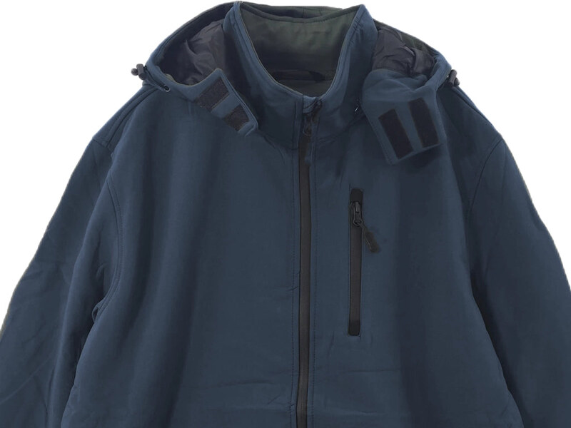 ustyle Ανδρικό μπουφάν με fleece Μπλε US-3653