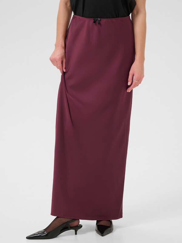 Kaffe Φούστα 'Ahill' βουργουνδί