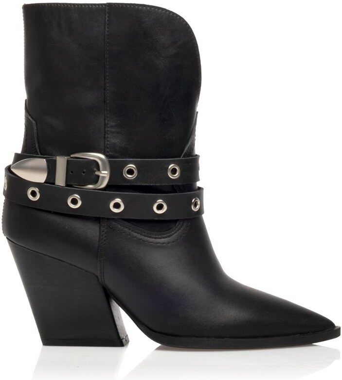 SANTE Day2Day Booties 25-554 Μαύρο