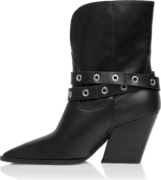 SANTE Day2Day Booties 25-554 Μαύρο