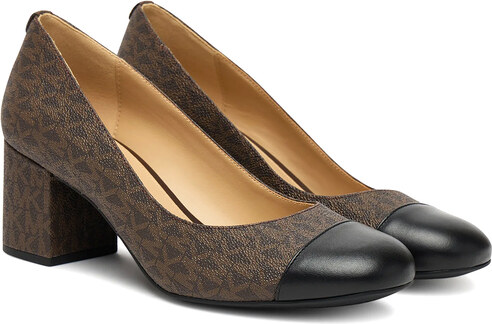 MICHAEL KORS Γοβες Perla Flex 40T5PLMP1B 007 blk/brown