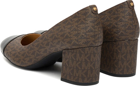 MICHAEL KORS Γοβες Perla Flex 40T5PLMP1B 007 blk/brown